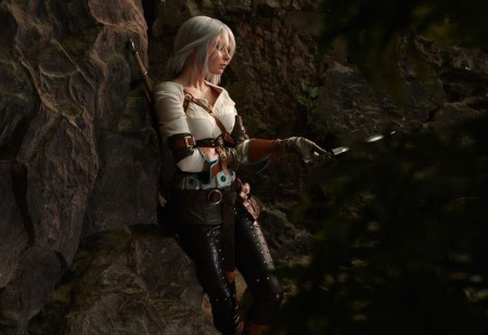 تماشا کنید: طراحی زیبای Cosplay یکی از شخصیت‌های This Witcher 3 1