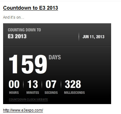 E3 2013