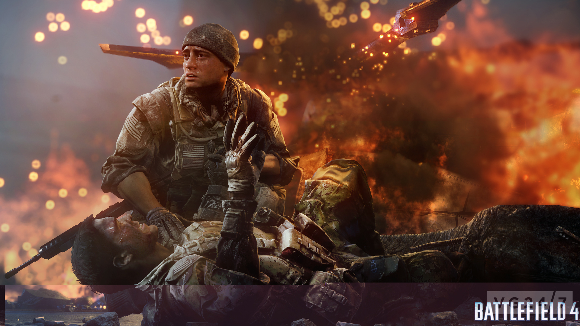 DICE, بازی Battlefield 4, شرکت AMD