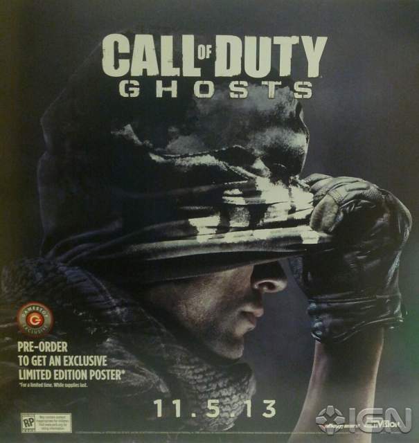 infinity ward, بازی Call of Duty: Ghosts, شرکت اکتیویژن