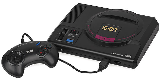 نسخه ژاپنی Genesis که به  Mega Drive معروف بود.