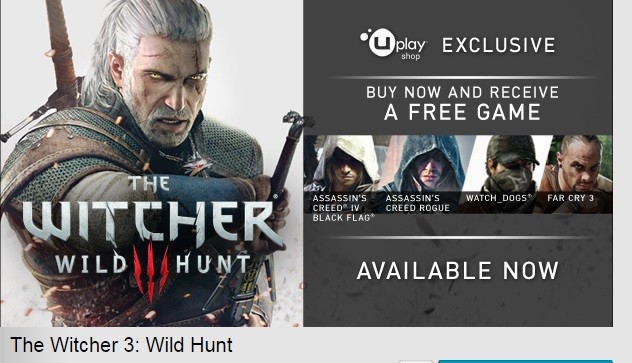 The Witcher 3: Wild Hunt, Uplay, پی سی گیمینگ (PC Gaming), کنسول Xbox One