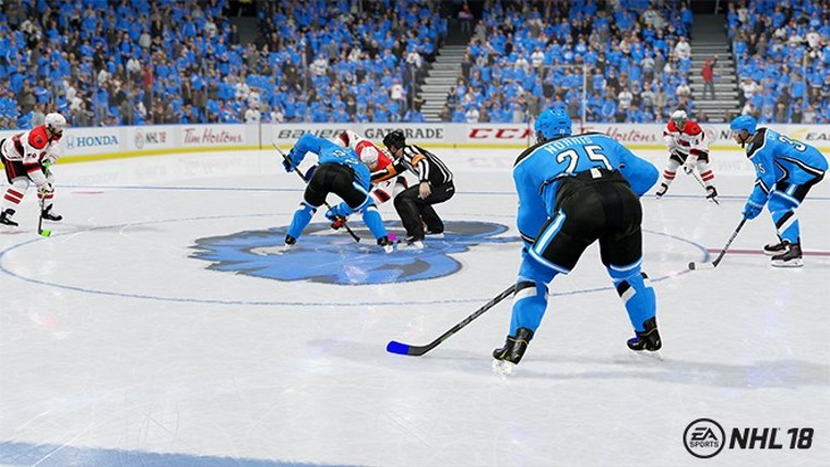 NHL 18, شرکت الکترونیک آرتس (Electronic Arts), کنسول Xbox One