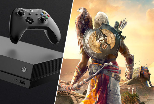 PlayStation Pro, بازی Assassin's Creed: Origins, پلی‌استیشن 4 پرو, شرکت یوبی سافت (Ubisoft), کنسول Xbox One X