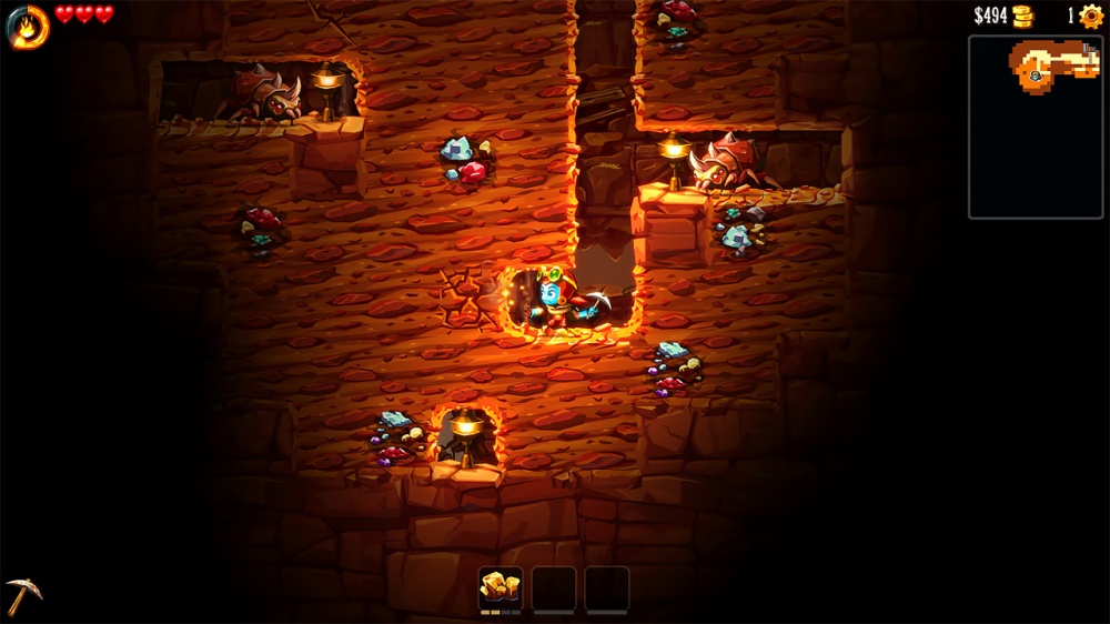 SteamWorld Dig 2, کنسول نینتندو سوییچ (Nintendo Switch)