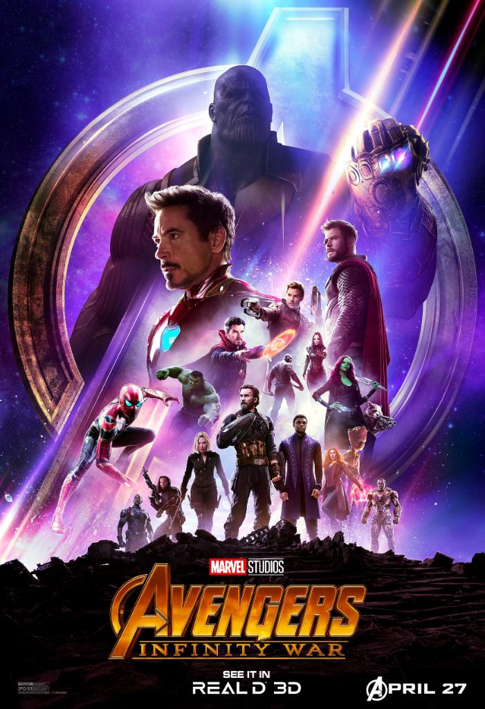 اونجرز (Avengers), شرکت مارول (Marvel Entertainment), فیلم Avengers: Infinity War, مارول استودیوز (Marvel Studios)