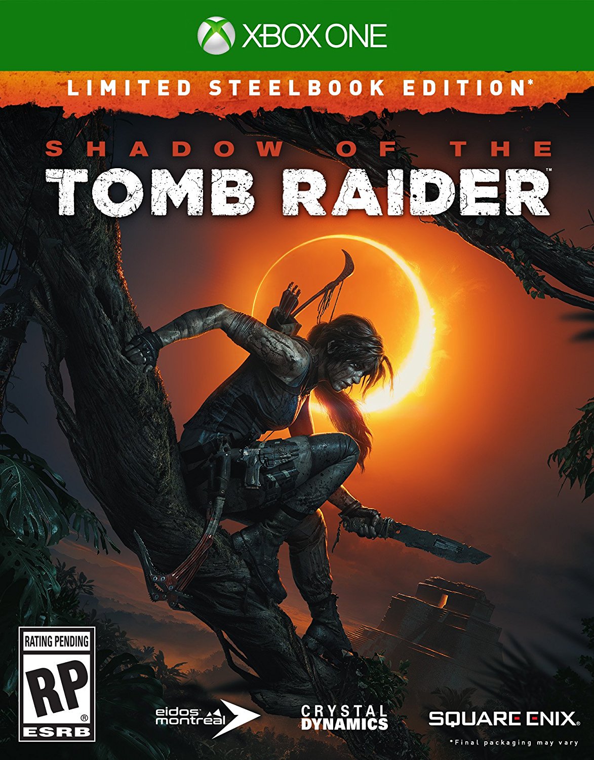 Shadow of the Tomb Raider, شرکت Crystal Dynamics, شرکت Square Enix, کنسول Xbox One