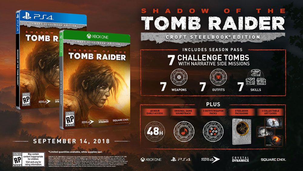 Shadow of the Tomb Raider, شرکت Eidos Montreal, شرکت Square Enix