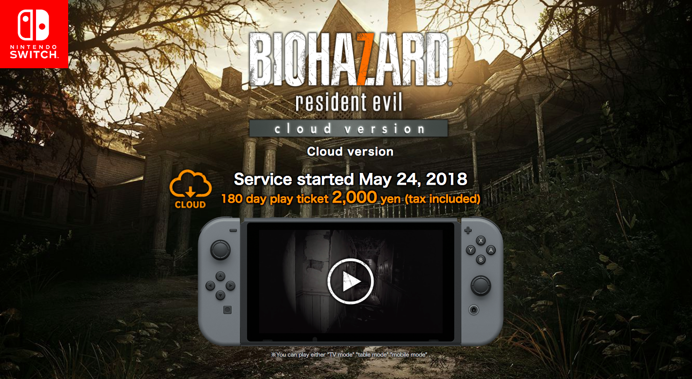 nintendo switch resident evil biohazard