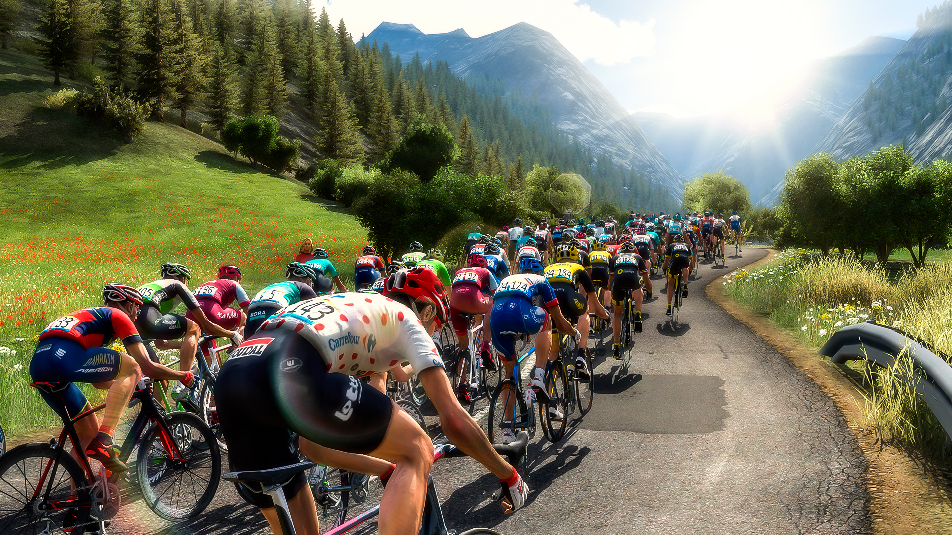 بازی Tour de France 2018 بازی 2018 Pro Cycling Manager