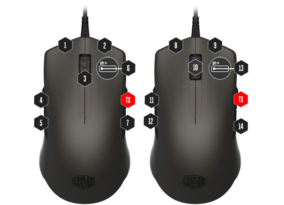 Cooler Master MasterMouse Pro L