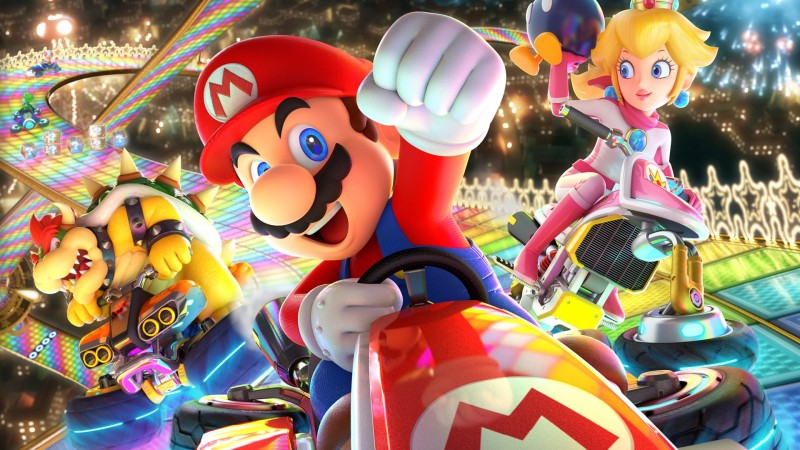 Mario Kart 8 Deluxe, Super Mario Odyssey, کنسول نینتندو سوییچ (Nintendo Switch)