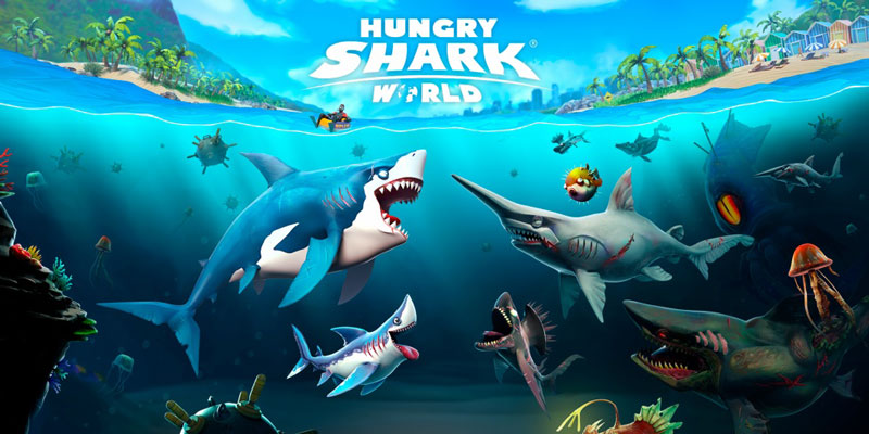 بازی Hungry Shark World برای کنسول ها نیز عرضه شد