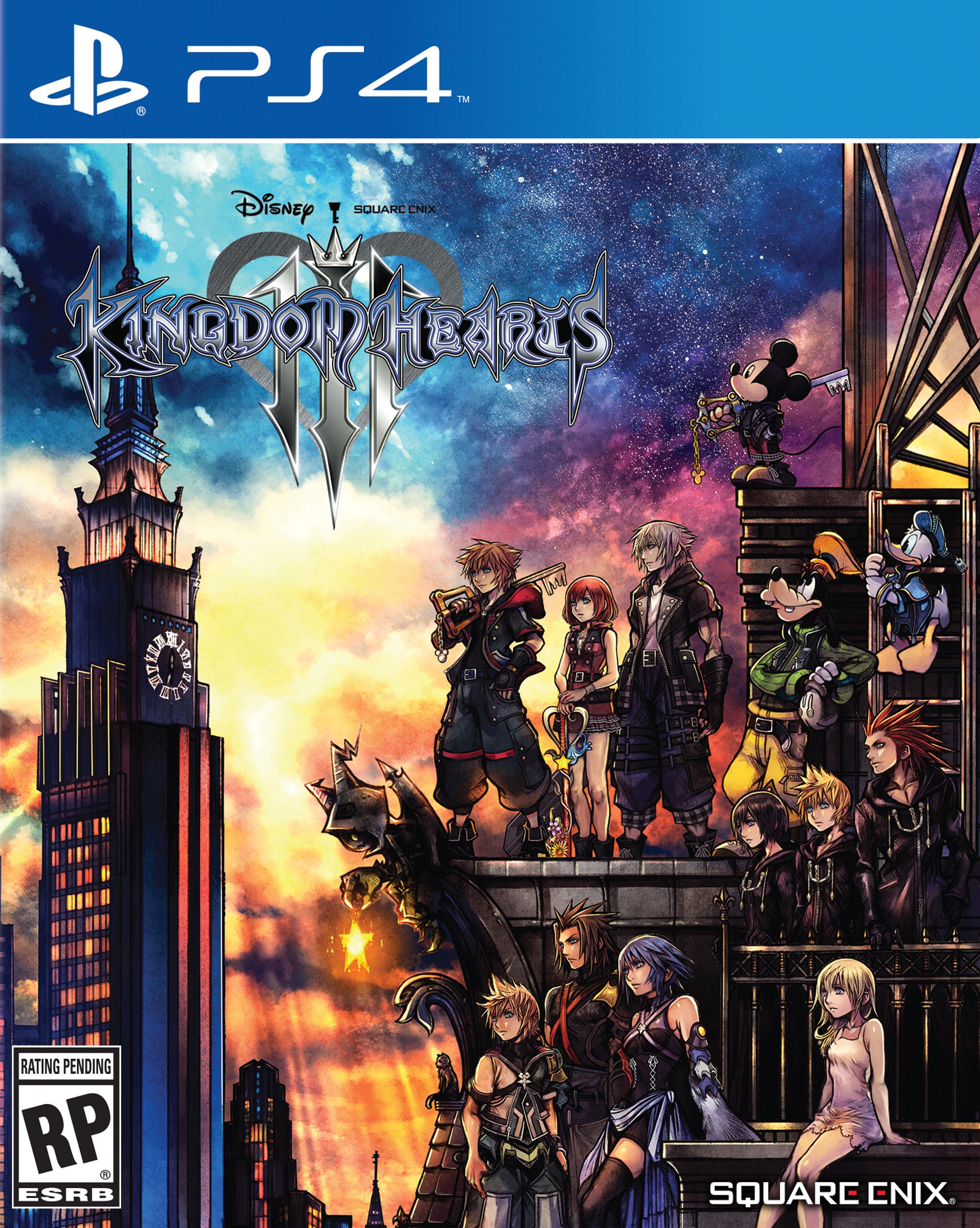 Kingdom Hearts III, شرکت Square Enix, کنسول Xbox One