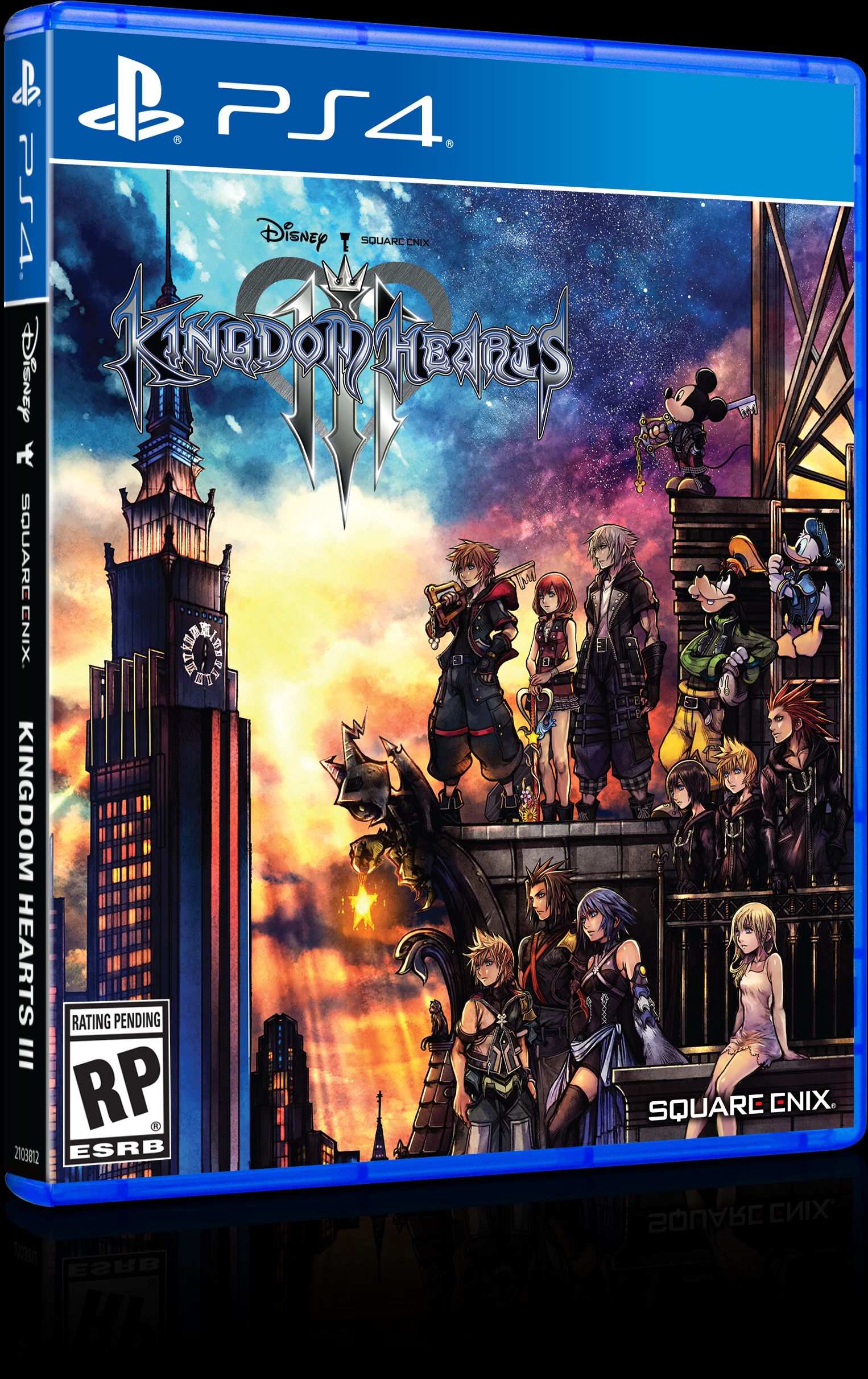 Kingdom Hearts III, شرکت Square Enix, کنسول Xbox One