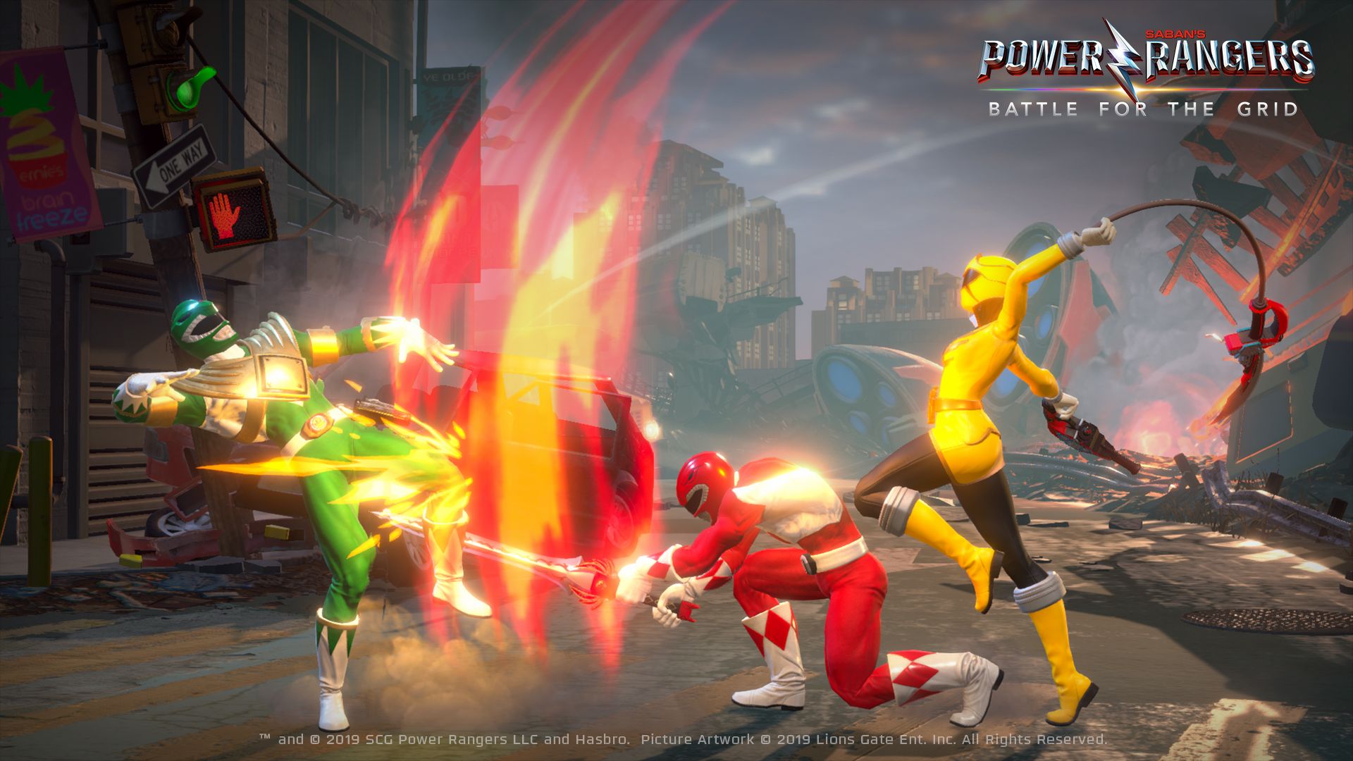 Power Rangers, کنسول نینتندو سوییچ (Nintendo Switch)