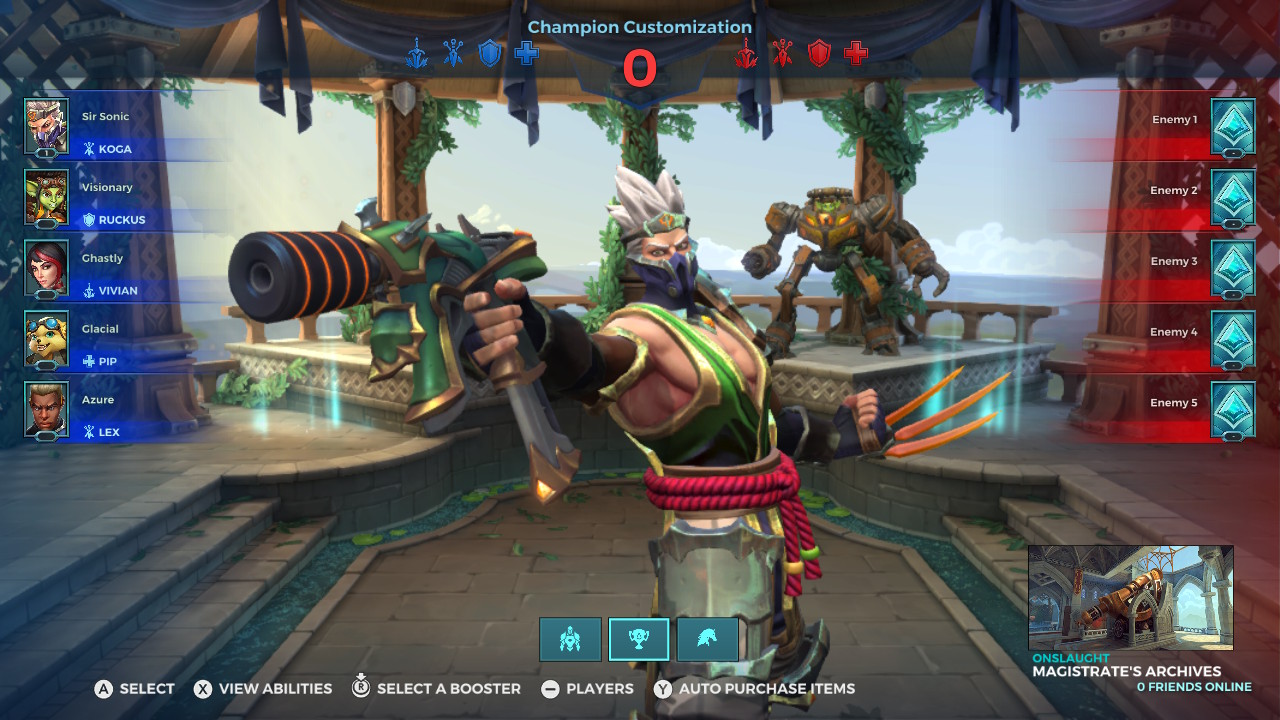 Paladins, کنسول نینتندو سوییچ (Nintendo Switch)