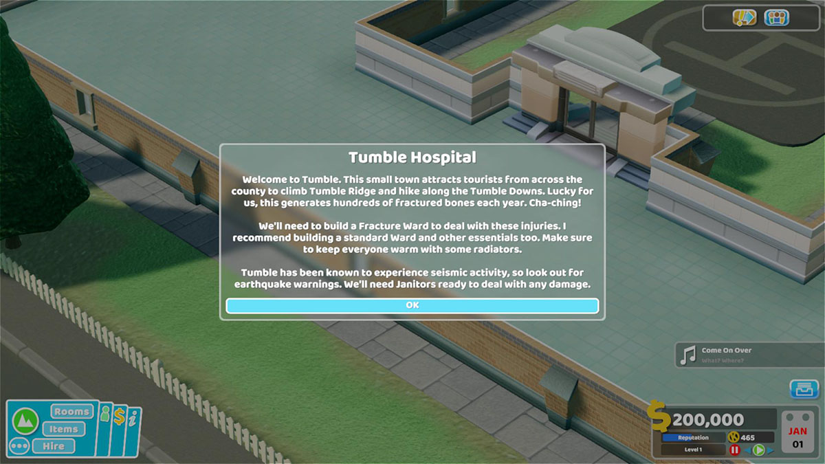 Simulation, Two Point Hospital, پی سی گیمینگ (PC Gaming), شرکت سگا (SEGA)