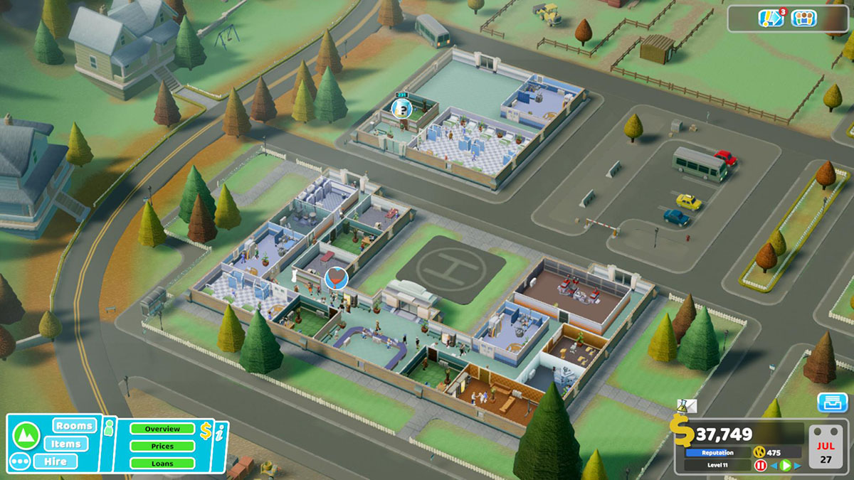 Simulation, Two Point Hospital, پی سی گیمینگ (PC Gaming), شرکت سگا (SEGA)