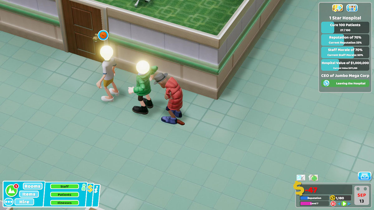 Simulation, Two Point Hospital, پی سی گیمینگ (PC Gaming), شرکت سگا (SEGA)