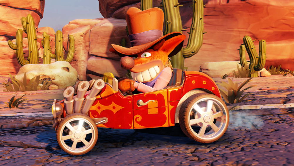 شخصی‌سازی بازی Crash team Racing Nitro-Fueled