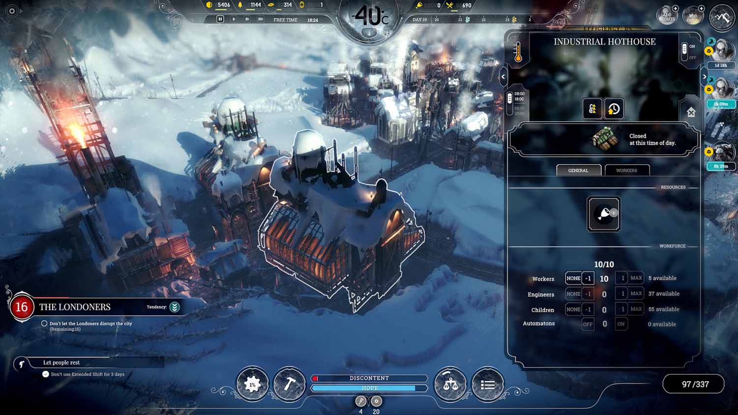 بررسی بازی FrostPunk