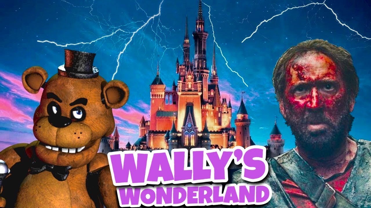 تصویر نیکلاس کیج در فیلم Wally’s Wonderland