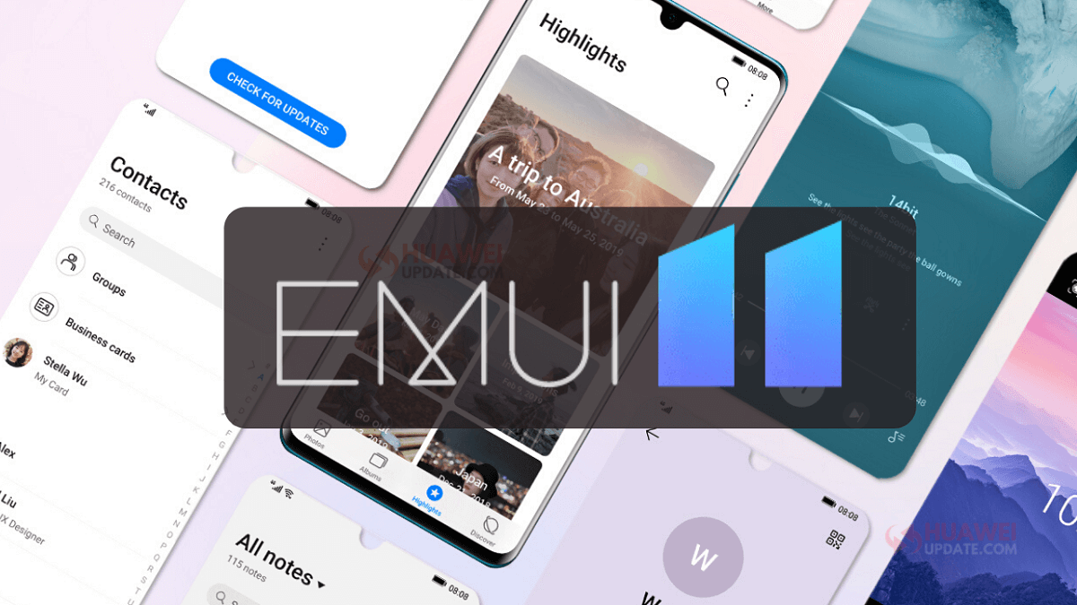 به روزرسانی رابط کاربری EMUI 11