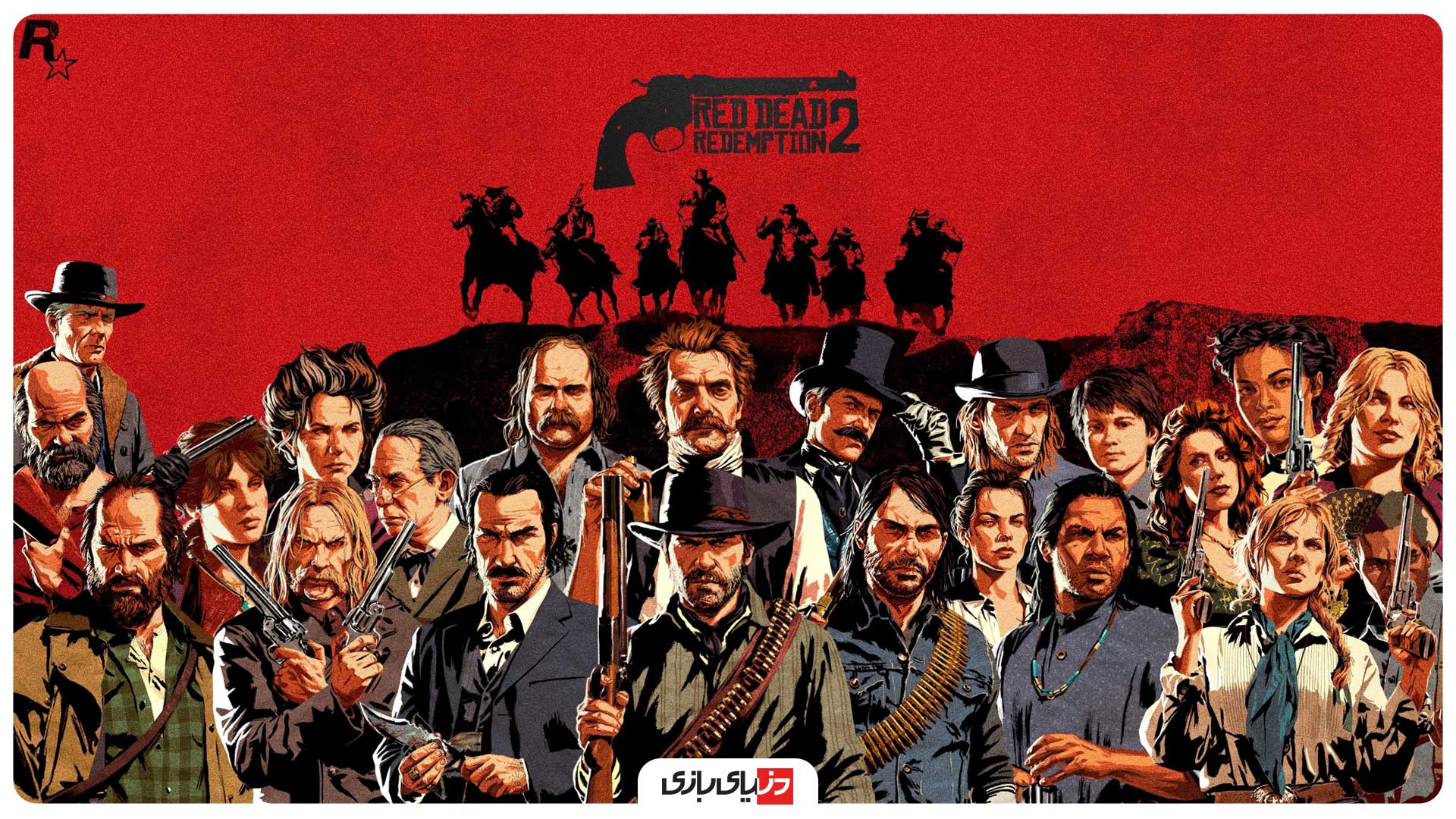 بهترین بازی PS4 -دانلود بازی PS4 - تریلر Red Dead Redemption 2 - دانلود بازی رد دد PS4