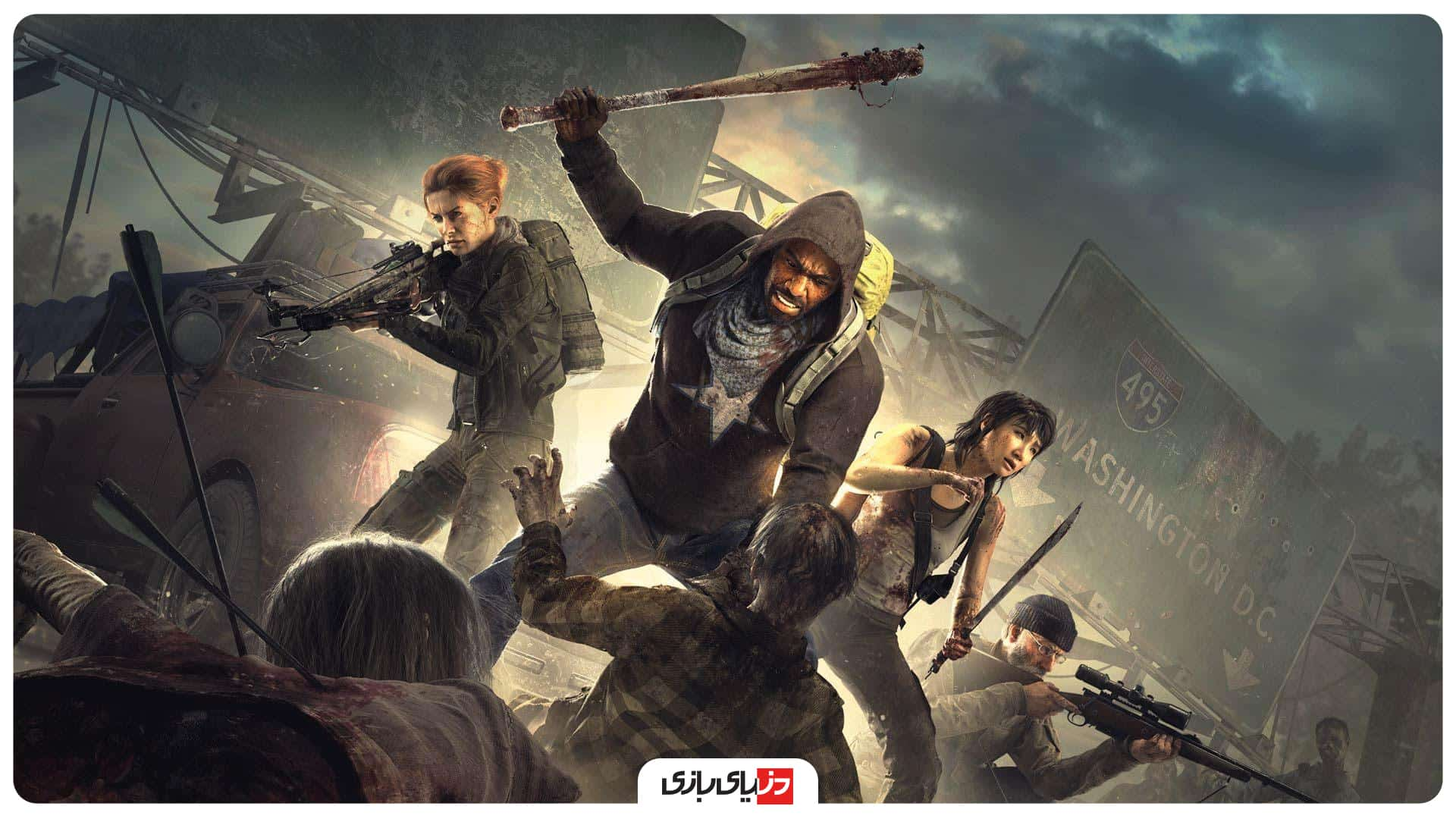 بهترین بازی ترسناک - The Walking Dead: Saints and Sinners