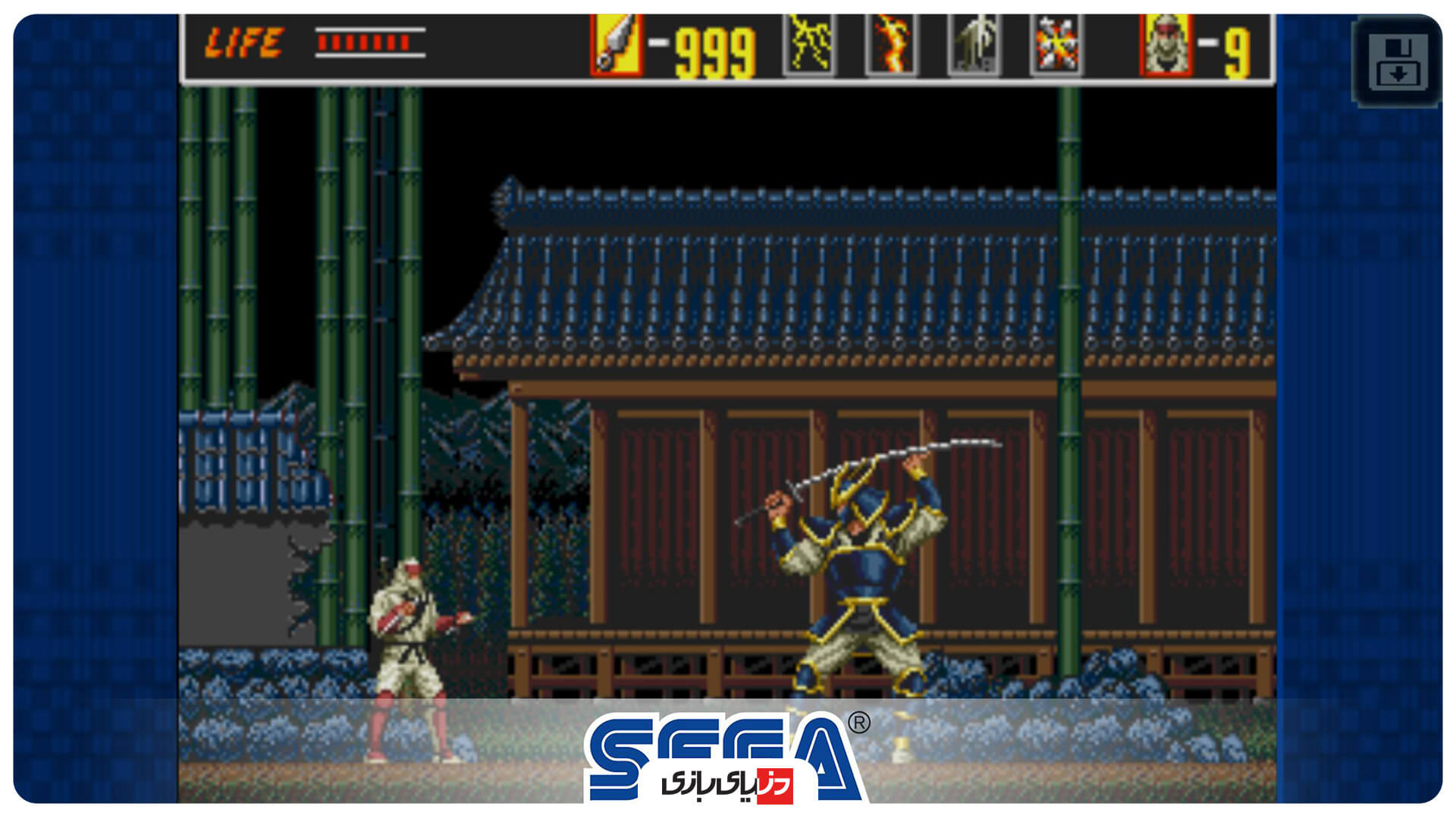 بازی The Revenge of Shinobi Classic