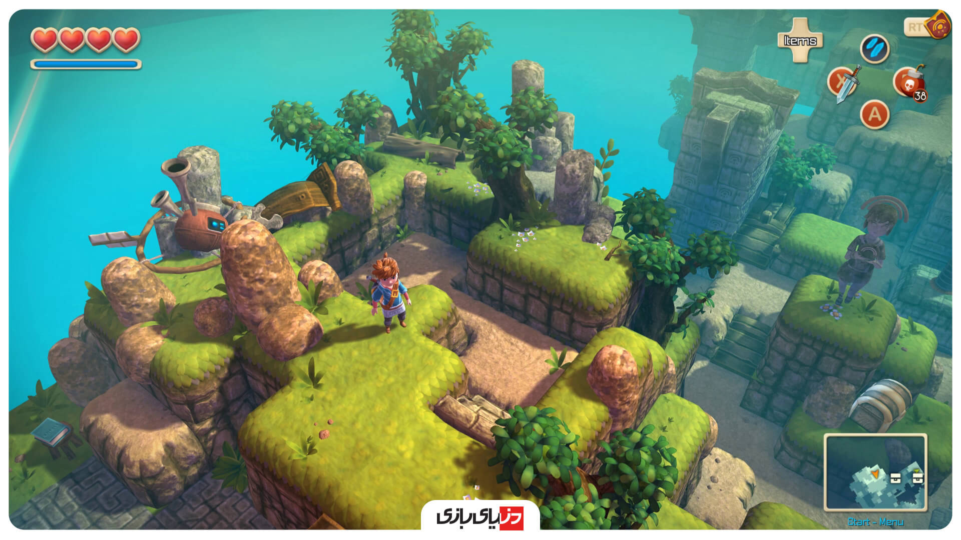 بازی جهان باز Oceanhorn