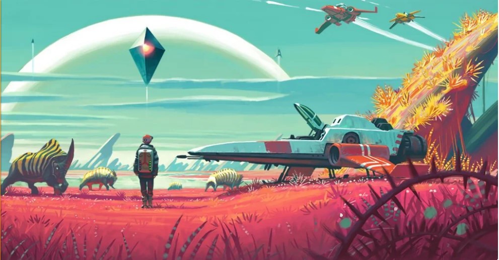 نسخه VR بازی No Man’s Sky